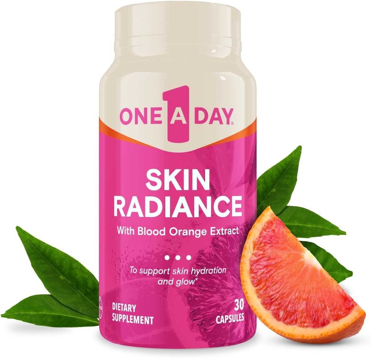 5 One A Day Skin Radiance Dietary Supplement -30 Capsules Bottle – Exp 03/2026