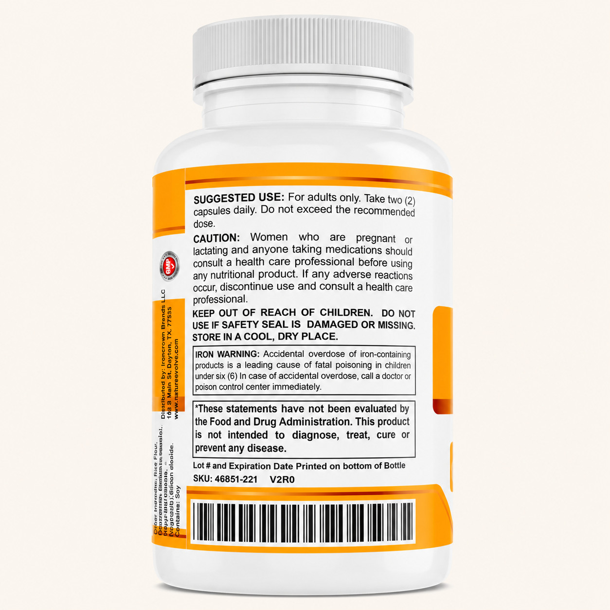 Nature Evolve Hair, Skin & Nails – 5000 mcg Biotin Beauty Formula – 90 Capsules