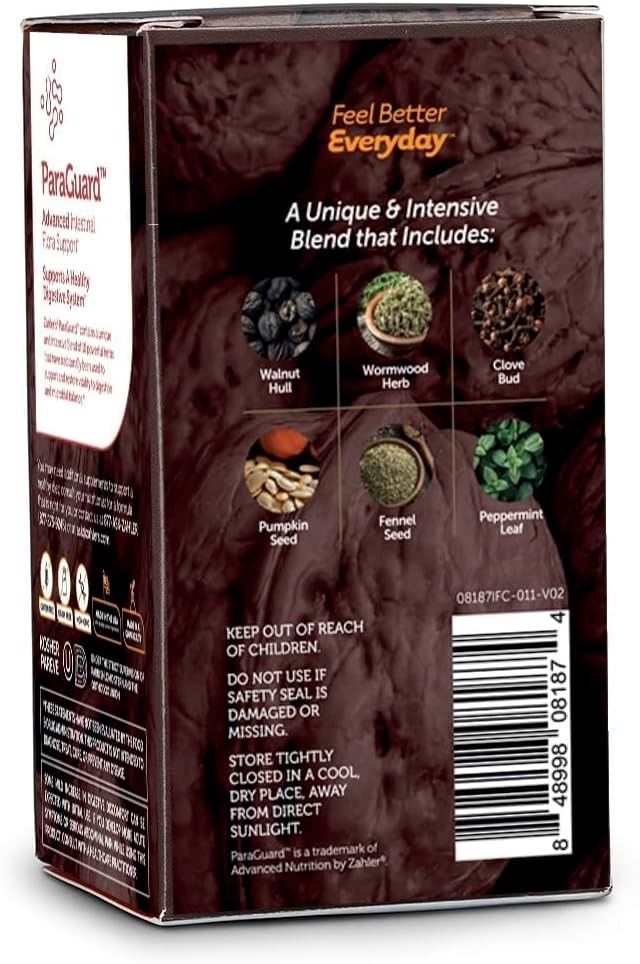 Digestive Support Softgels for Gut Health with Wormwood Clove 90