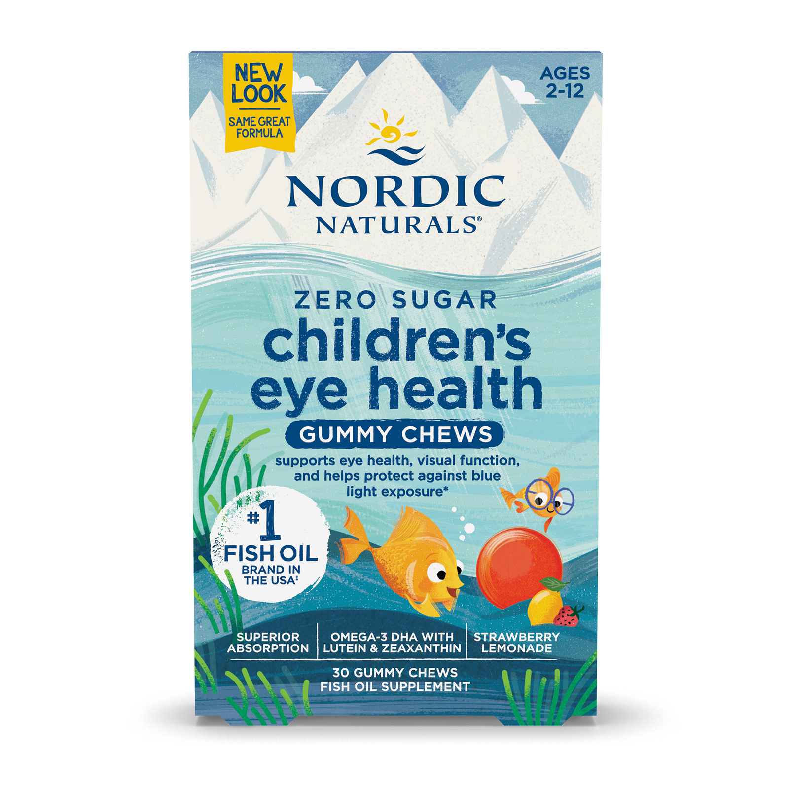 Nordic Naturals Children’s Eye Health Gummies, Eye Health for Kids, 30 Ct