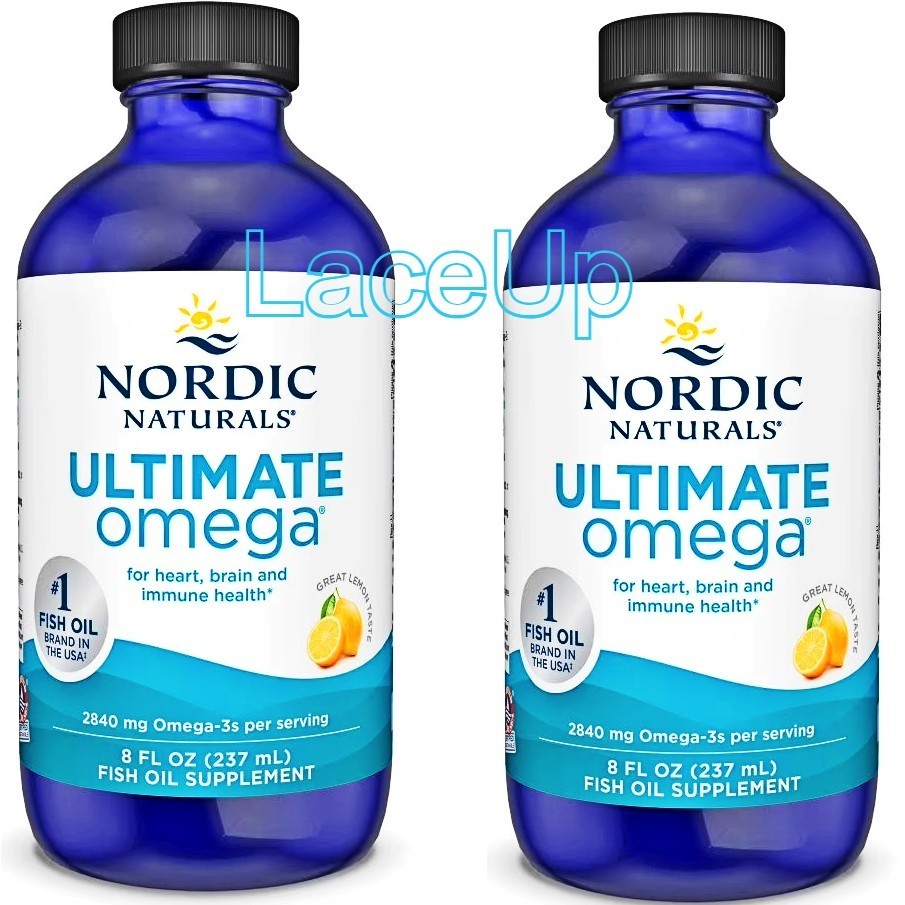 2x – Nordic Naturals Ultimate Omega-3 – 2840mg – 8oz / 237mL – Exp 2027-2028