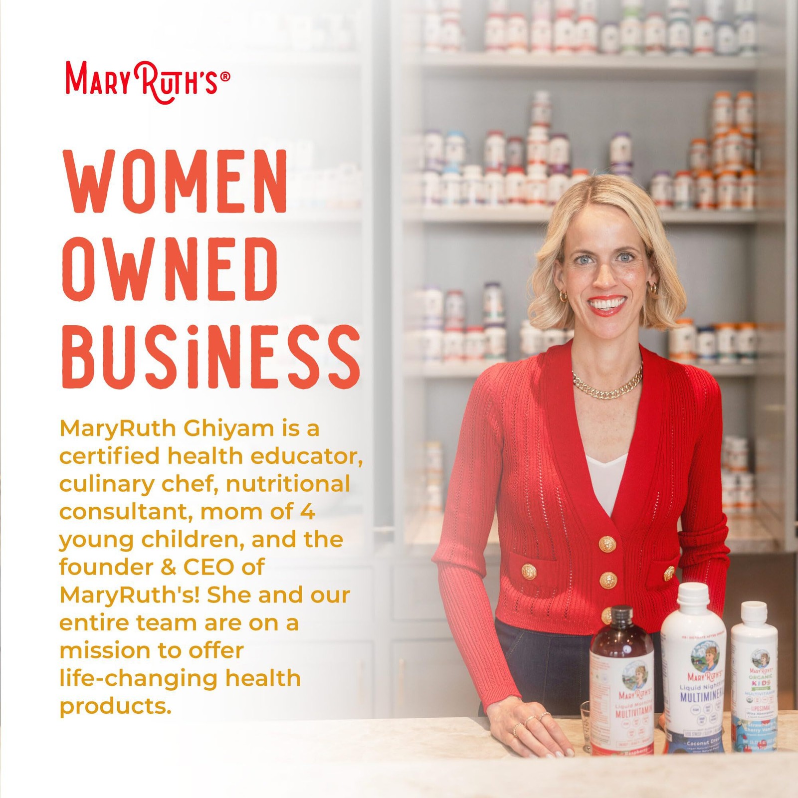 6/27 MARYRUTH’S Organics Vitamin D3 | Vitamin K2 | Vitamin D3 K2 Drops | 1 Fl Oz