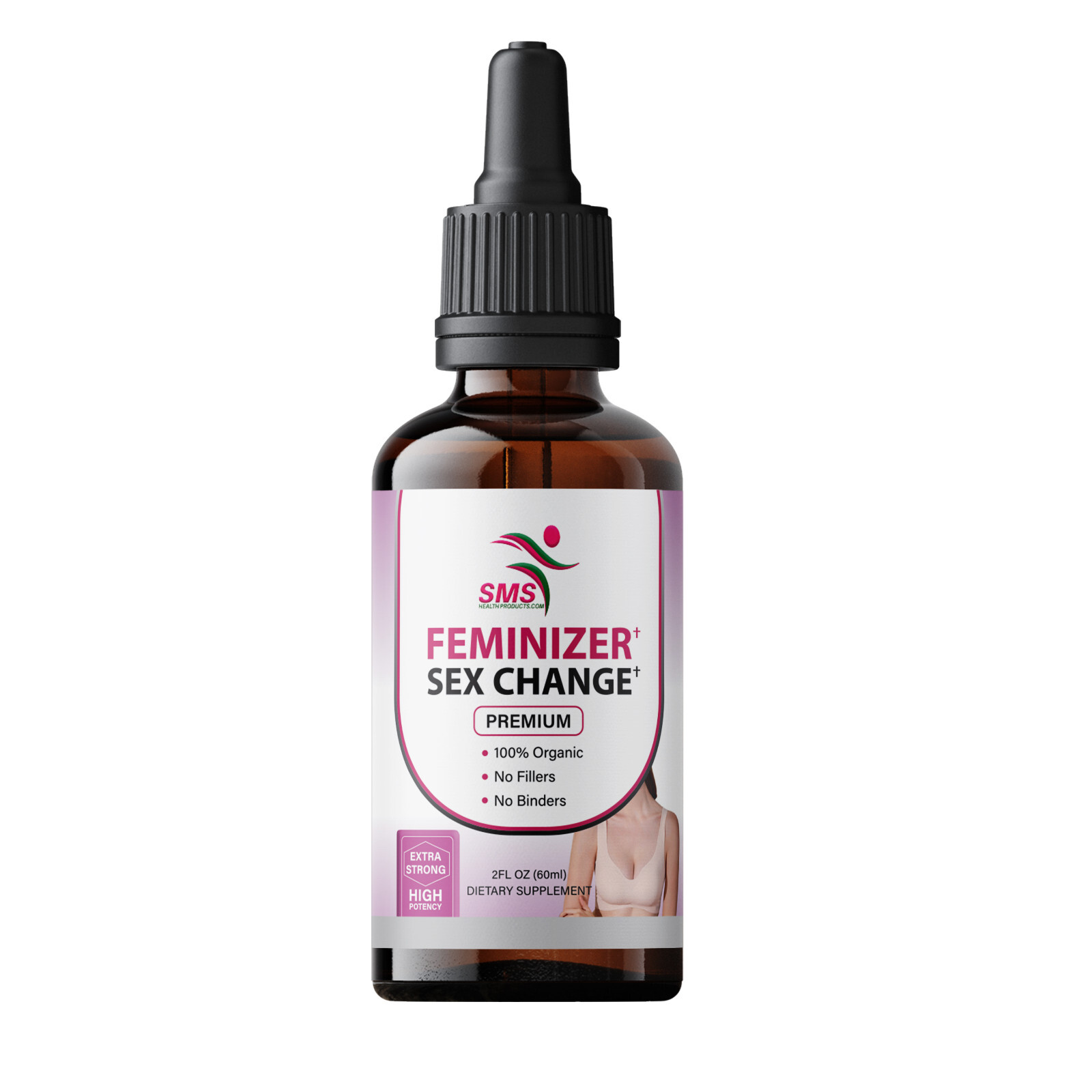 Pueraria Mirifica Breast Butt Female Body Liquid Tincture Herbal Drops 6 Floz