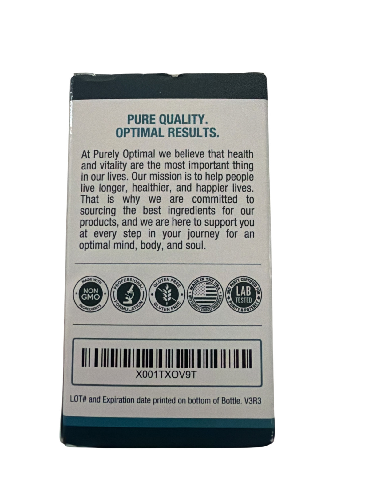Purely Optimal Keto BHB Advanced Formulation Ketone Energy 60 Ct – Exp.03/26
