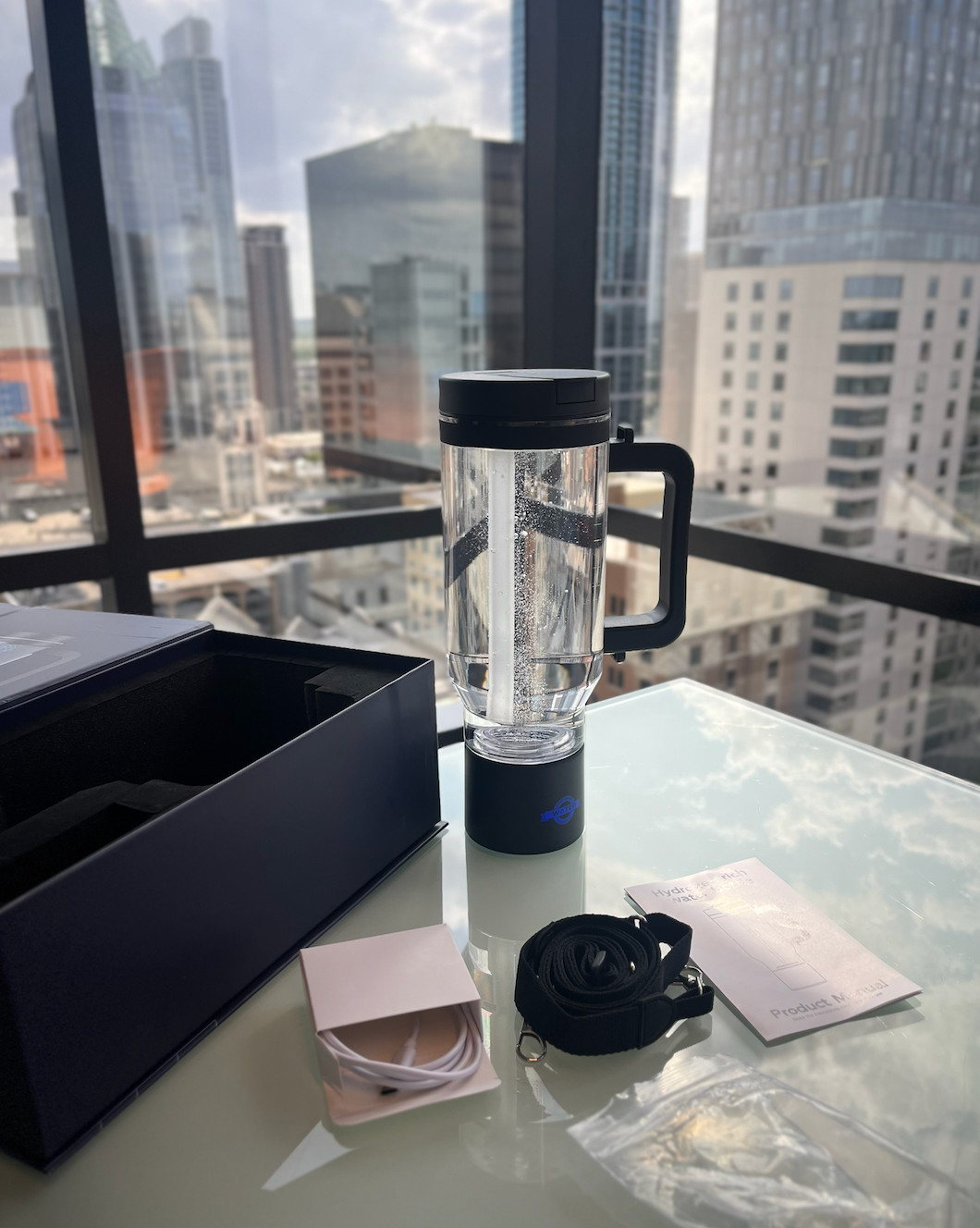 H2FLOW Premium Hydrogen Water Bottle Tumbler | 3009PPB | Large Capacity 1000mL