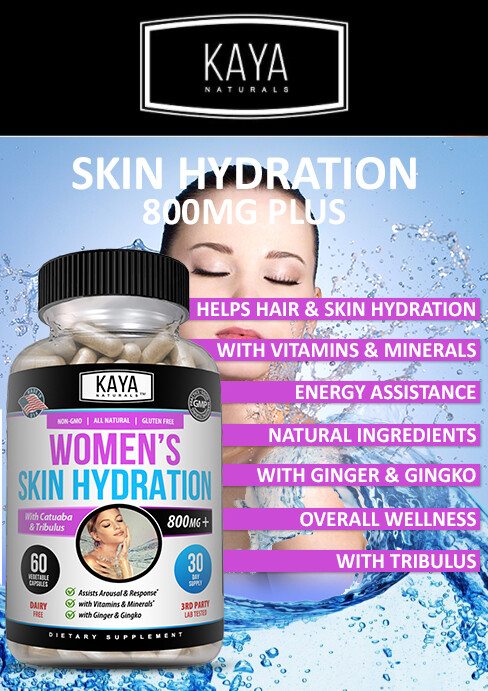 (2 Pack) Skin Hydration Vitamins, Tone, Repair, and Elasticity Skin Care 60ct