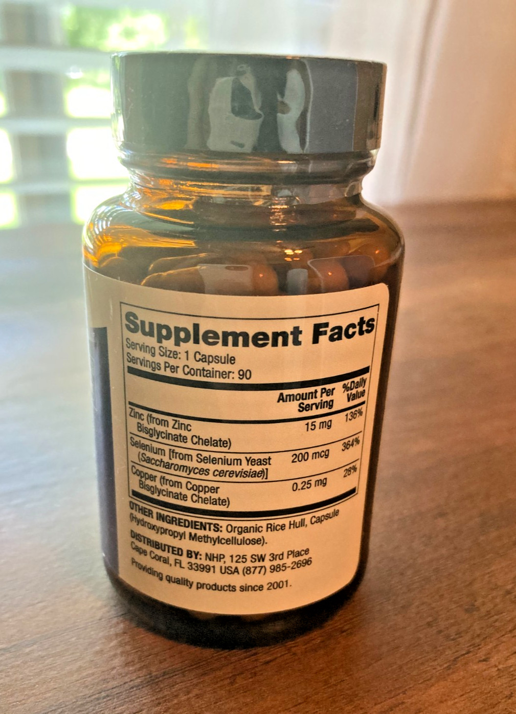 Dr Mercola Zinc Plus Selenium Antioxidant and Mineral Supplement 90 Capsules