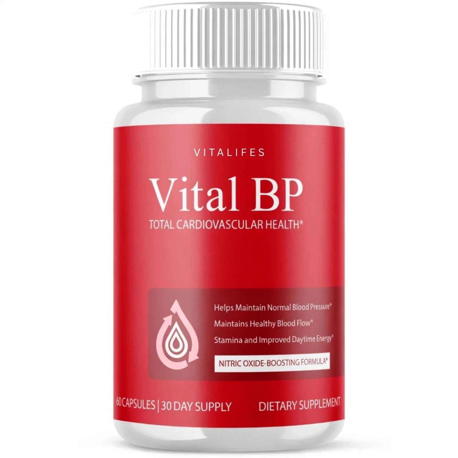 (1 Pack) Vital BP Advanced Blood Support Vitamin Formula VitalBP (60 Capsules)