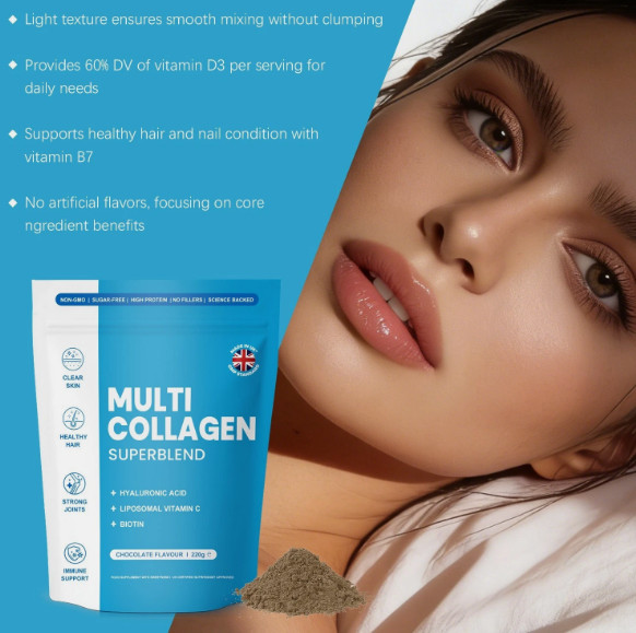 New Chocolate Multi Collagen 220g US Stock – Superblend 2026 Hot Sell