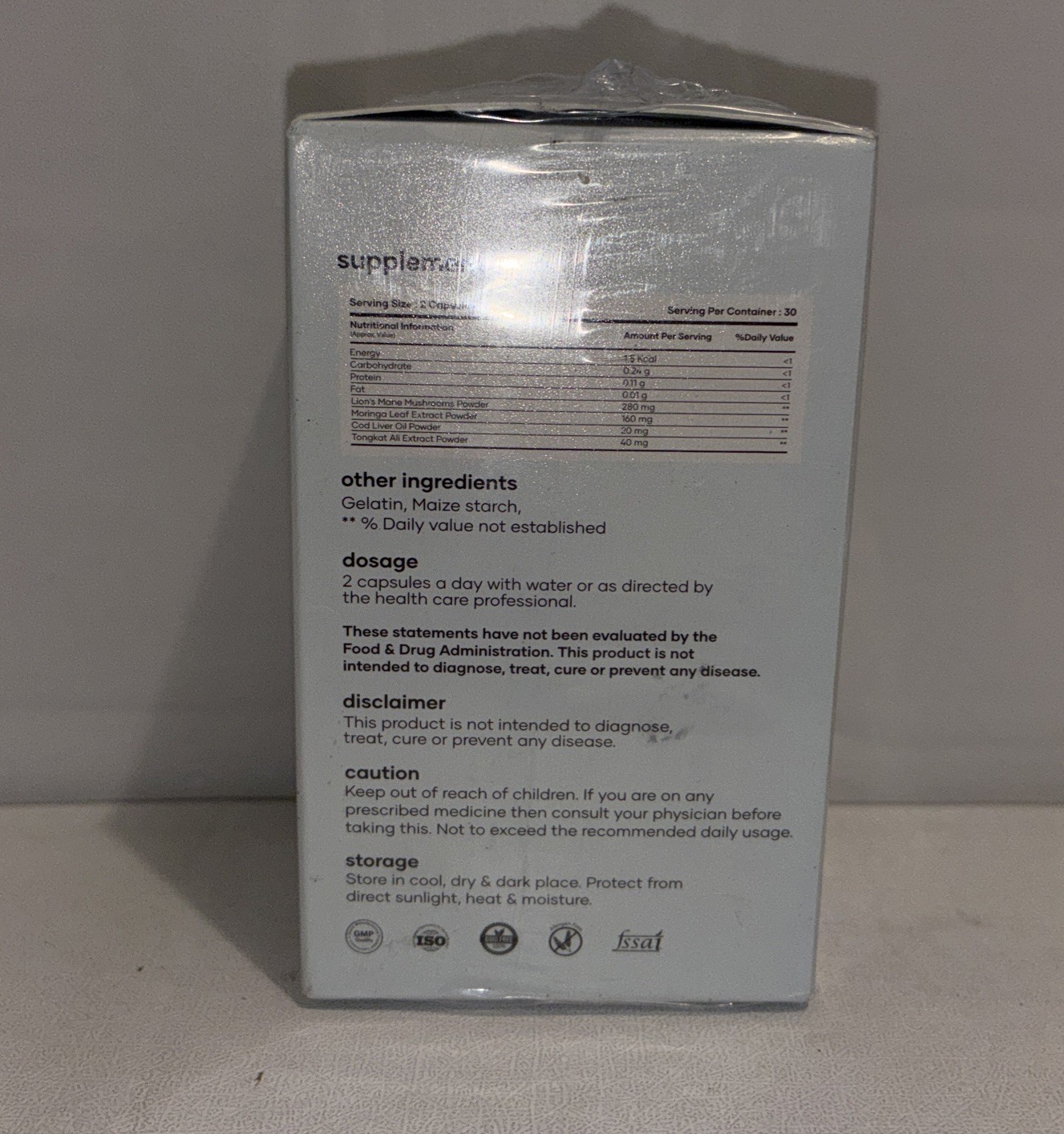Mars Cognitive Support & Muscle Wellness Alizenol 60 Caps/ Exp 10/2028