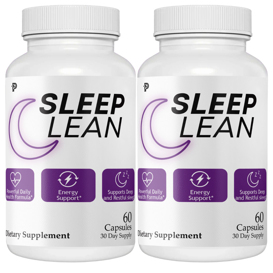 Sleep Lean – Deep & Restful Sleep Support, Overall Health Support – 2 Bottles