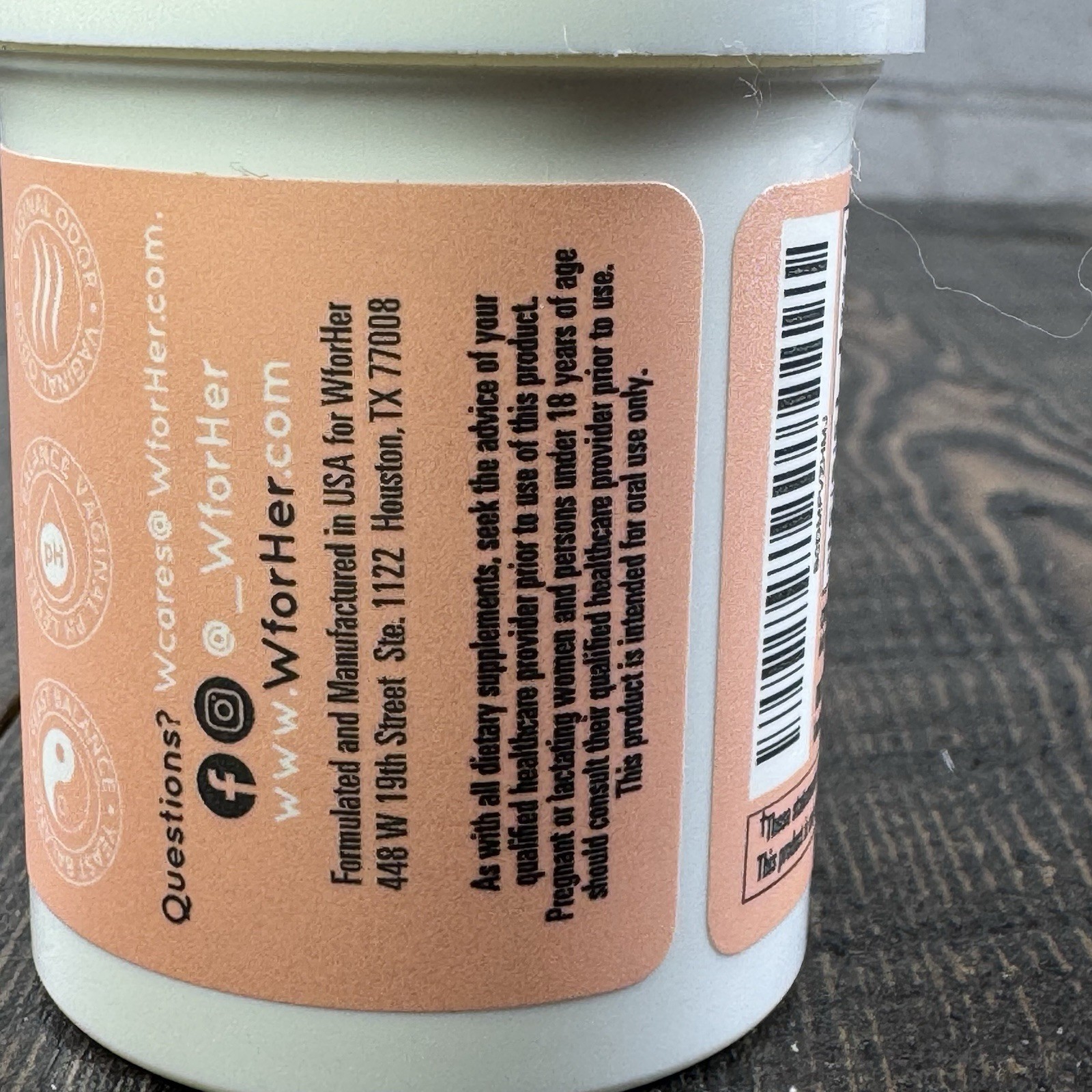 W For Her Vaginal Support Probiotics for Women Health – Feminine Wellness Flora