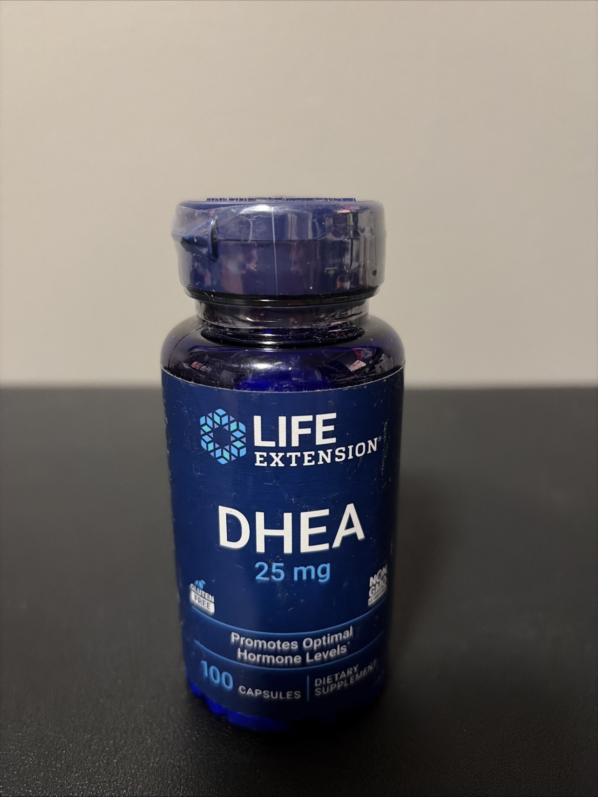 DHEA HEALTHY AGING DIETARY SUPPLEMENT (1) 100 Tablets 25mg LIFE EXTENSION