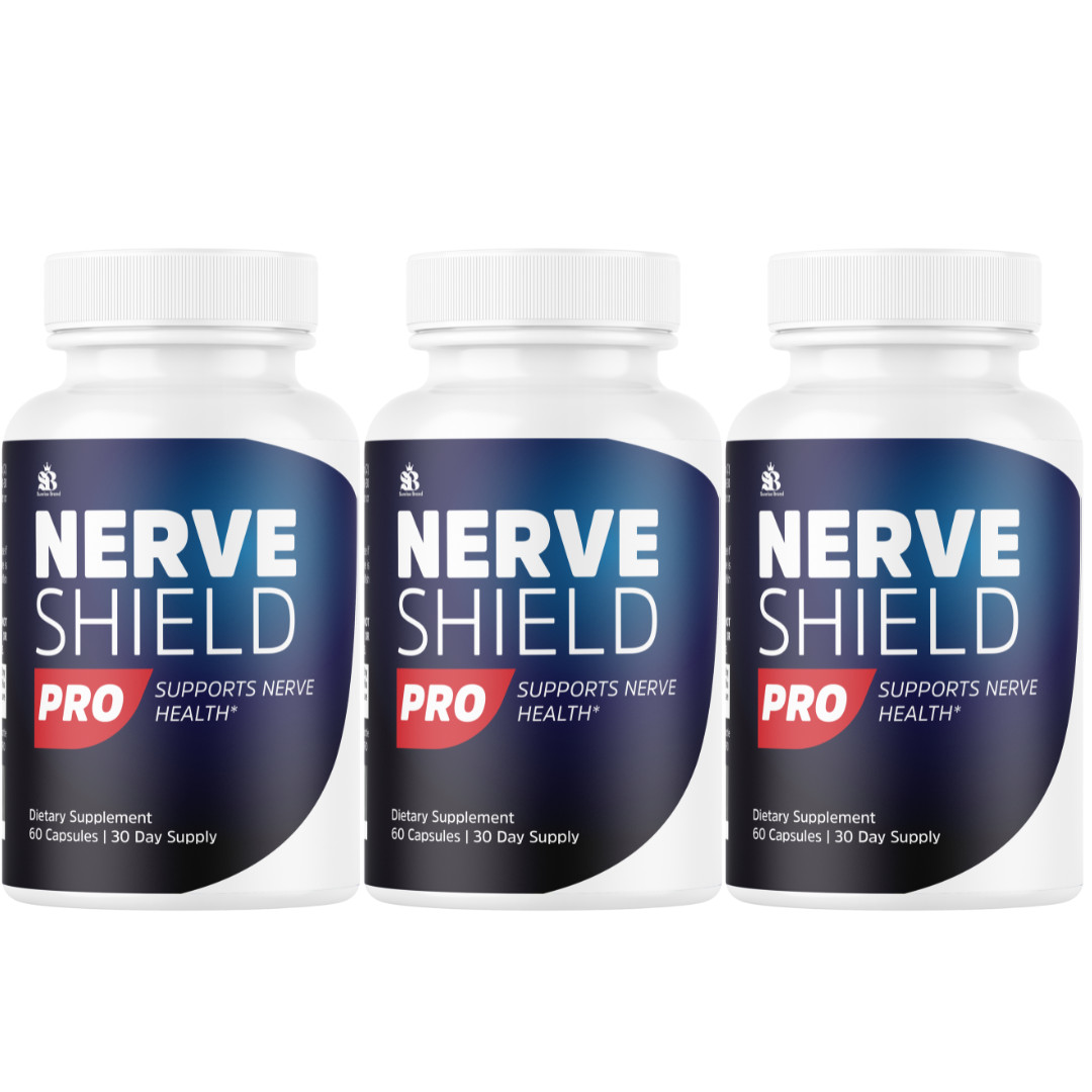 Nerve Shield Pro Nerve Health Support, Healthy Nerves Official- 3 Bottles
