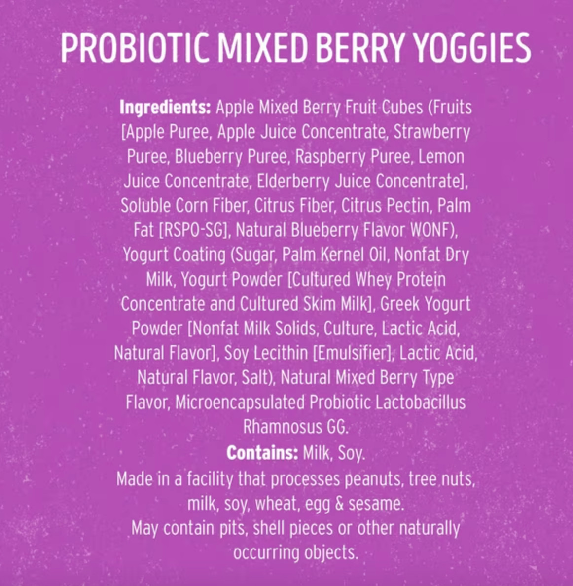 Nature’s Garden Probiotic Mixed Berry Yoggies 0.7 oz., 24 pk. so good viral!