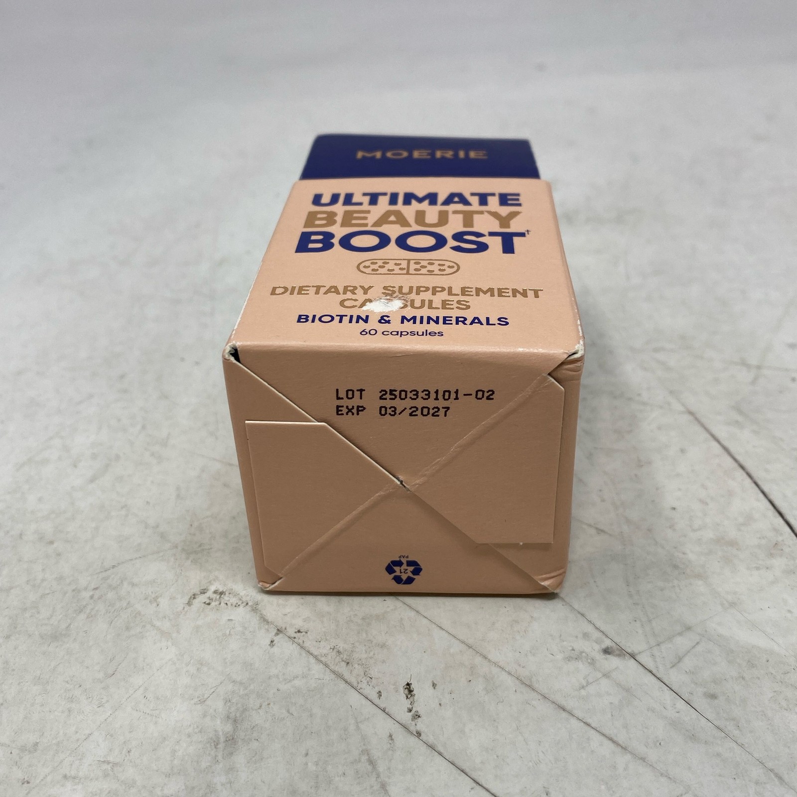Moerie Ultimate Beauty Boost Biotin & Minerals Supplement 60 Capsules