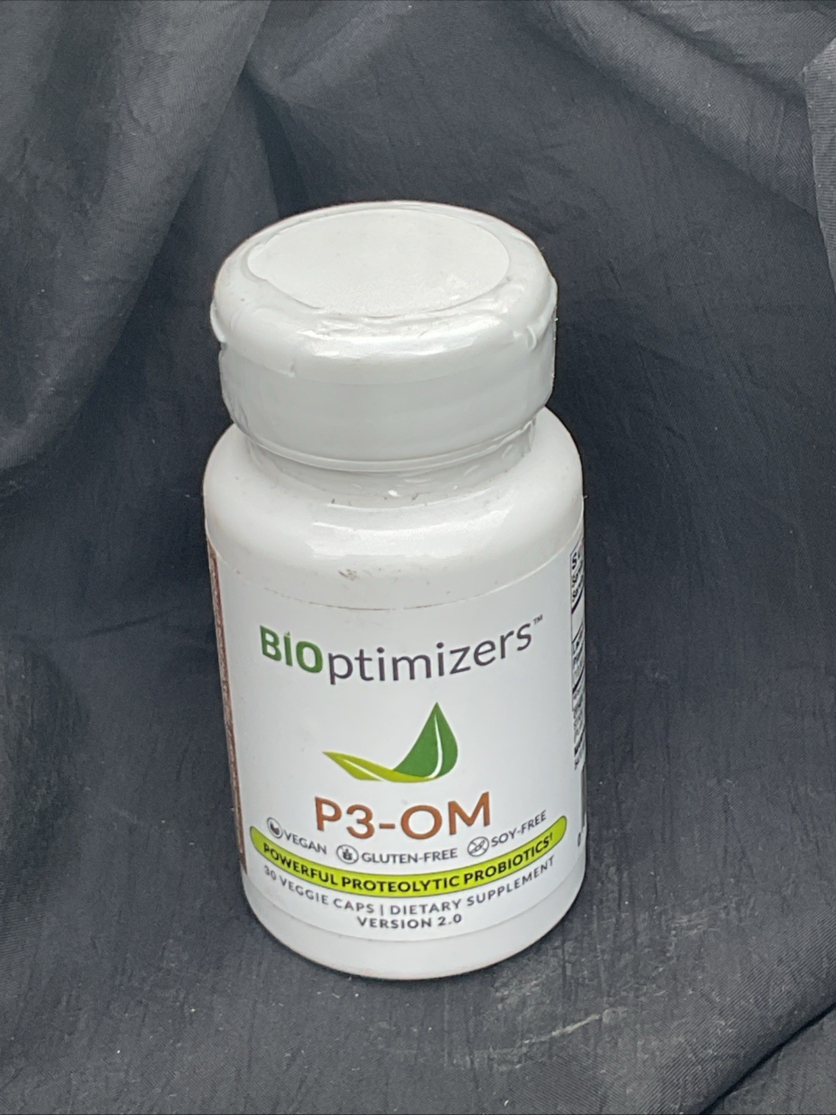 BiOptimizers P3-OM Proteolytic Prebiotics & Probiotics Supplement 30 Vegan Caps