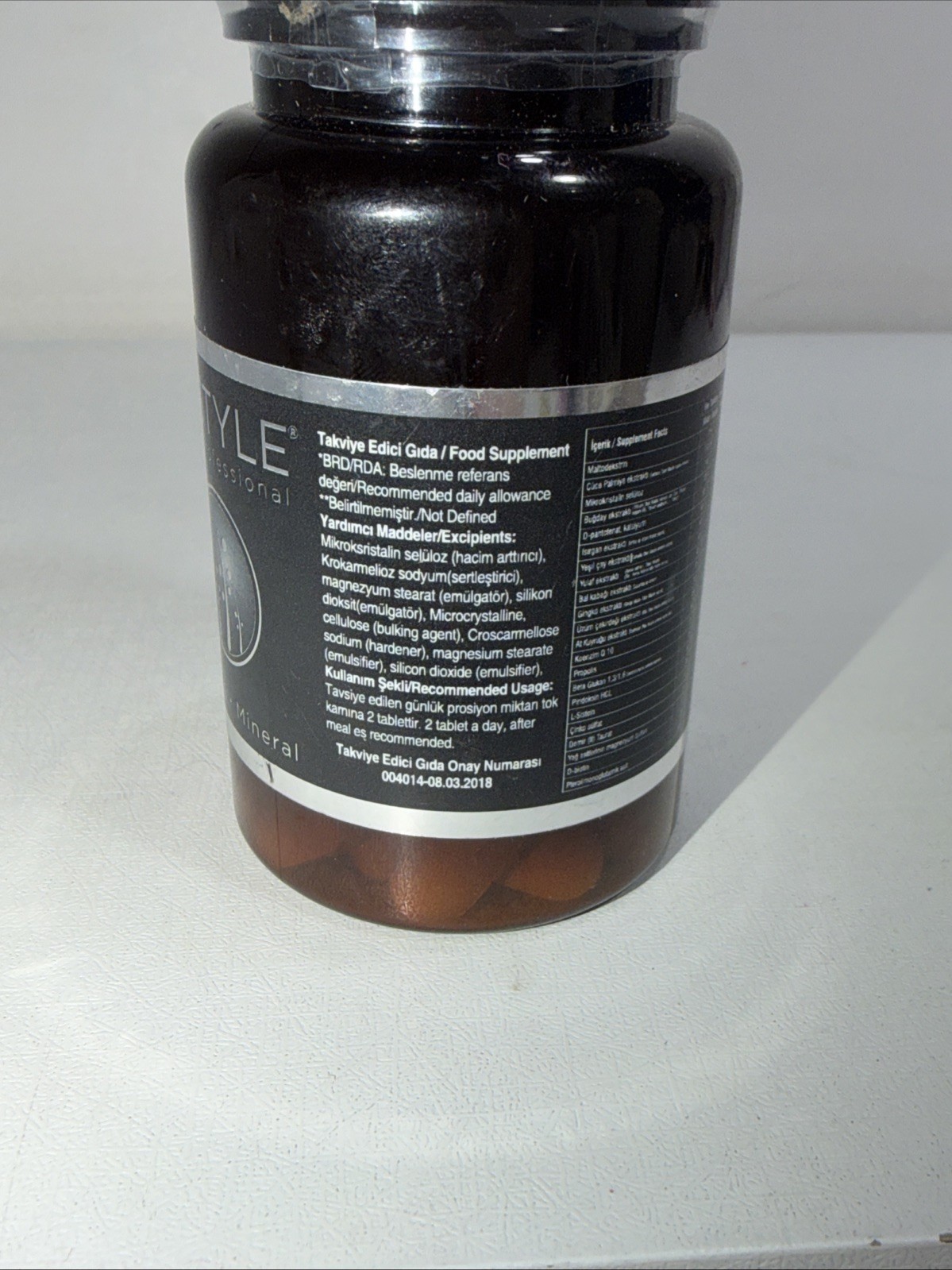 HS Hair Style supplement nourish hair With Biotin And Coenzyme Q10 Sealed 60 Tab