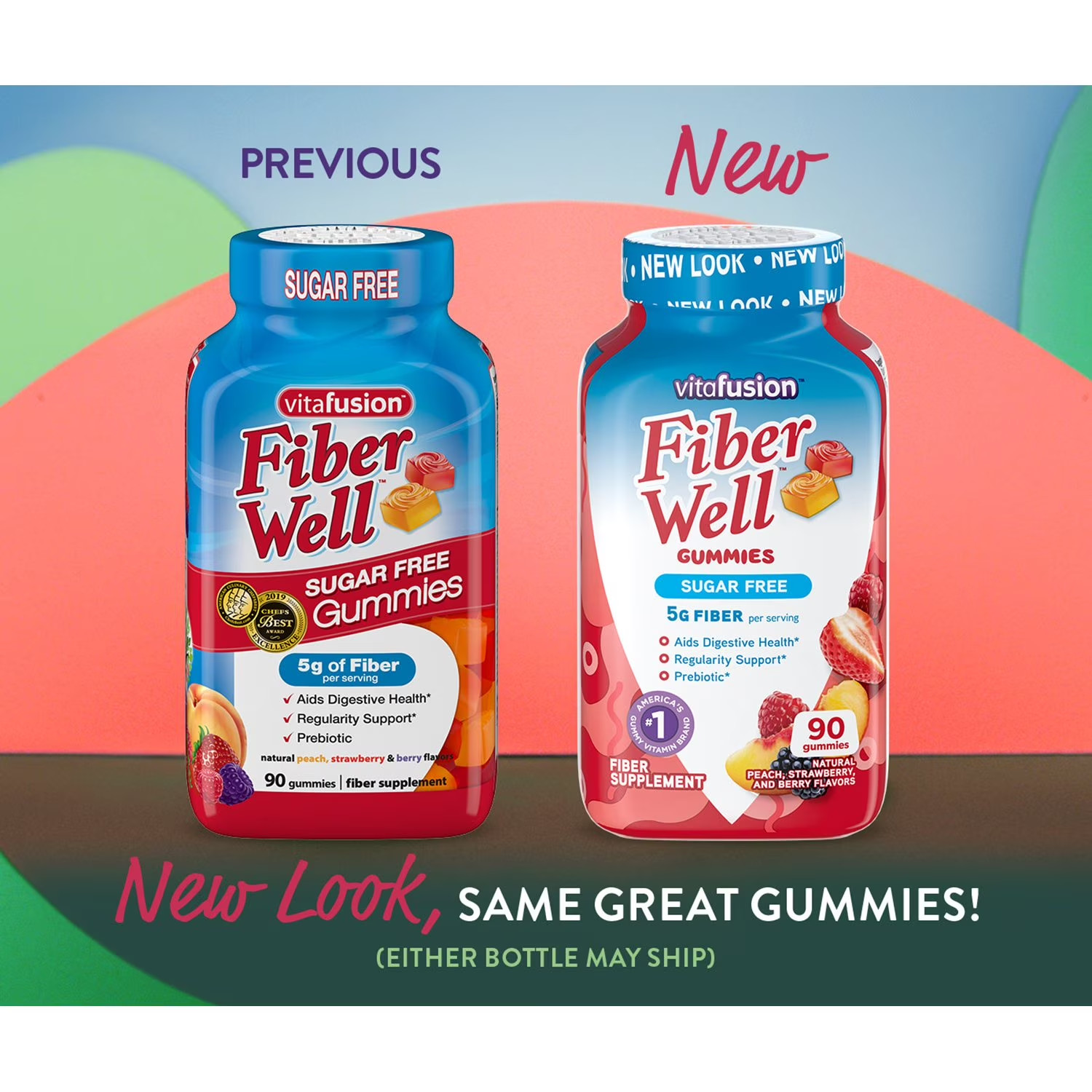 2 PACK – Vitafusion Fiber Well Gummies (220 ct.) {Total 440 Gummies}