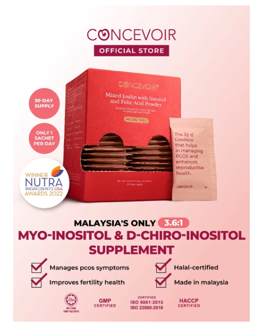 Myo-Inositol & D-Chiro-Inositol Supplement 30s FERTILITY,HORMONAL IMBALANCE,PCOS