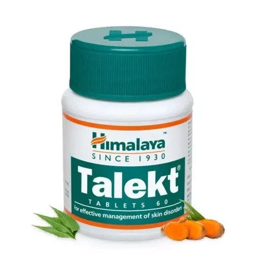 Himalaya TALEKT Tablet Pack of 3 x 60 For Skin health FREE SHIP 2028