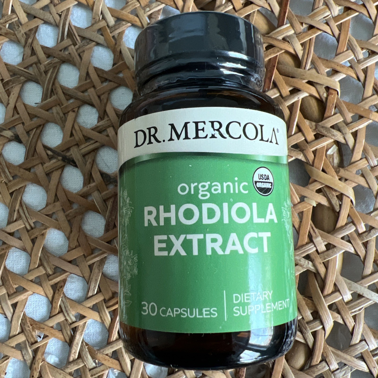 Dr. Mercola Organic Rhodiola Extract, 30 Capsules