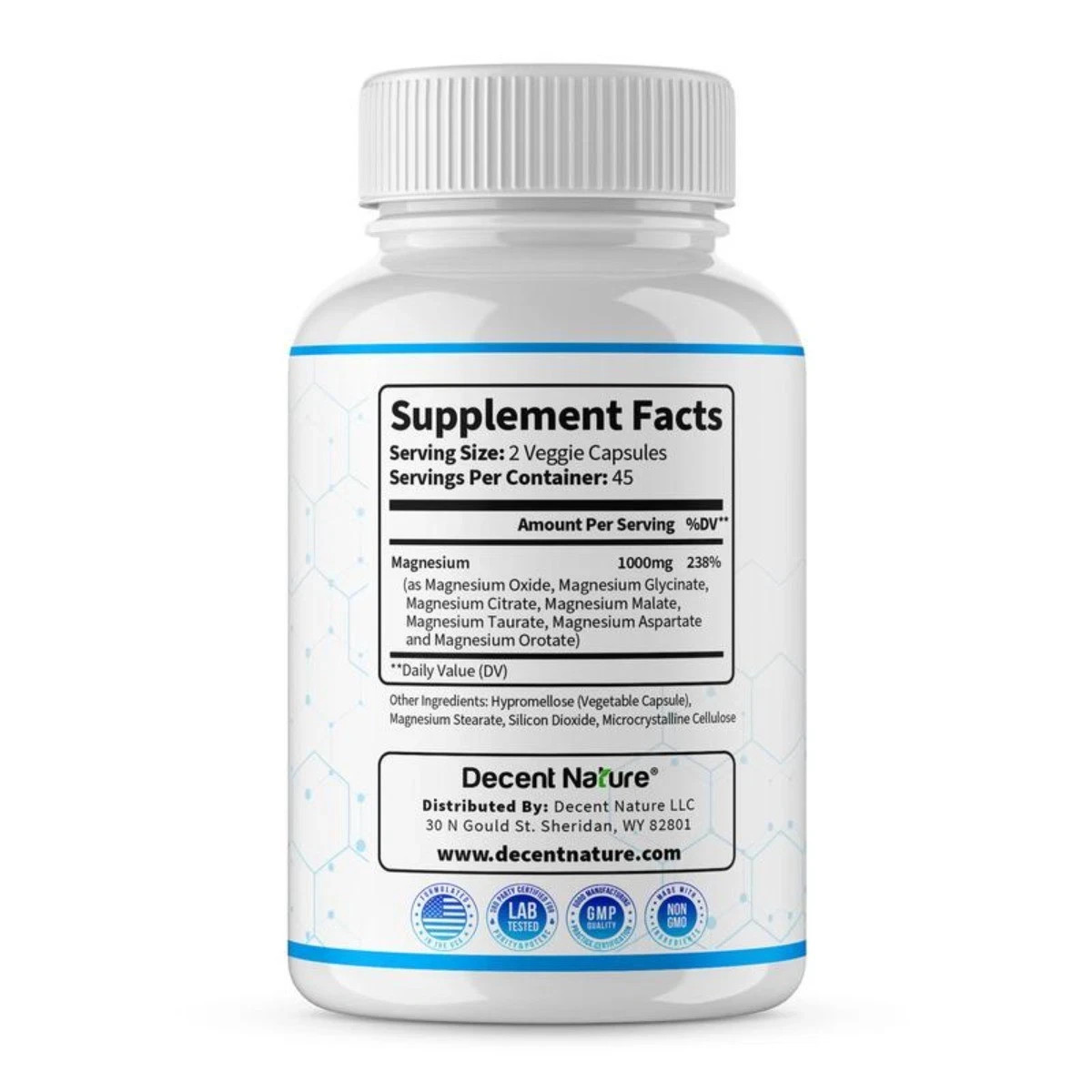 7 Forms Magnesium Complex Supplement 1000mg, for Sleep Aid & Muscle Support,