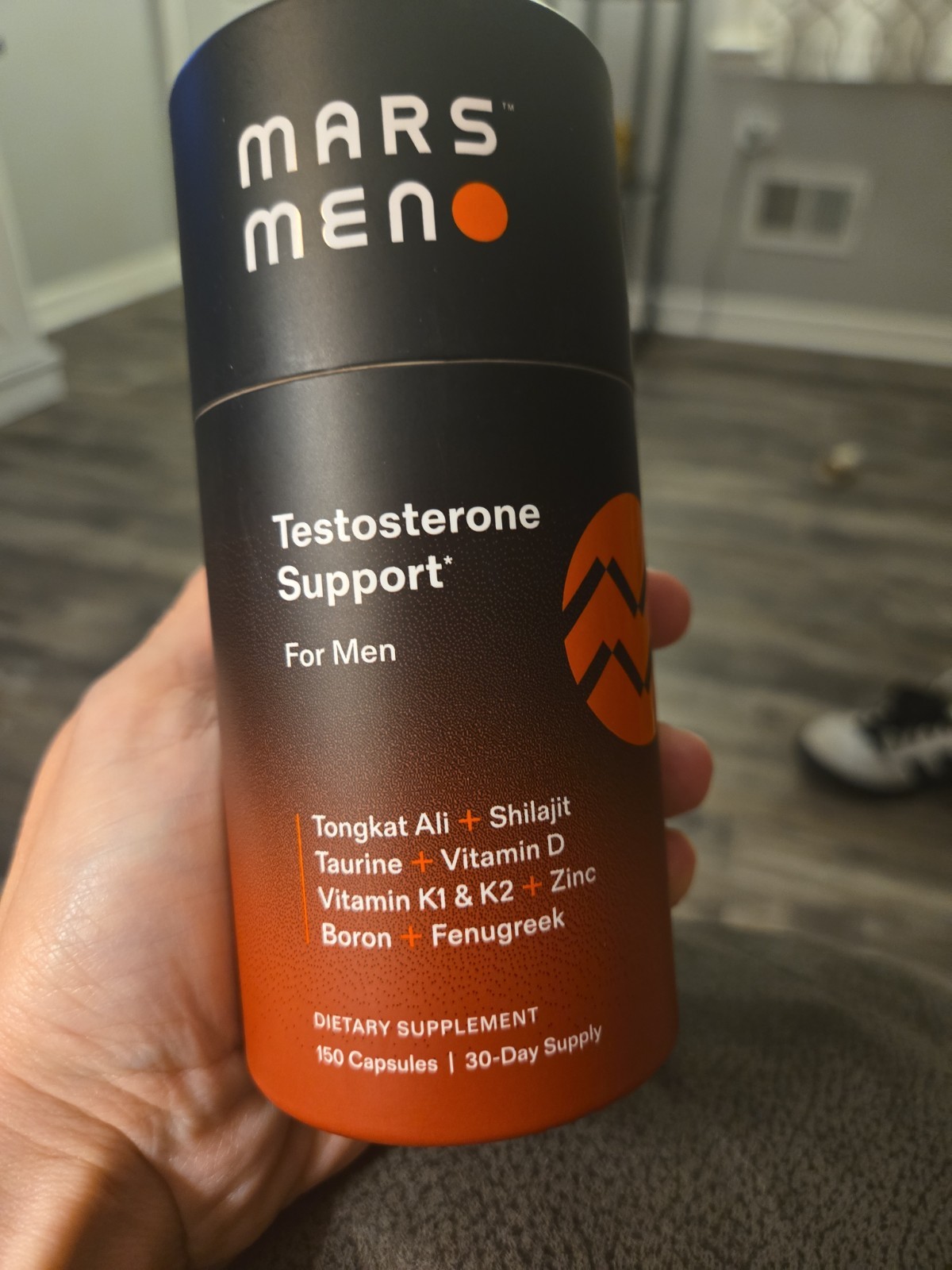 MARS-MEN Natural Testo Support 150ct -30 Day Supply AUTHENTIC!💪 Exp 3/2029