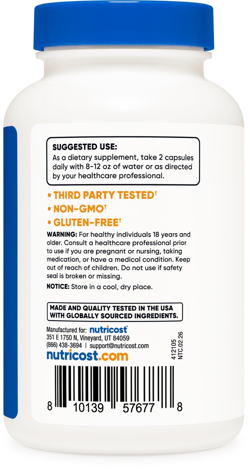Nutricost Diosmin With Hesperidin (1000mg) 120 Capsules – Diosmin Complex, Vegan