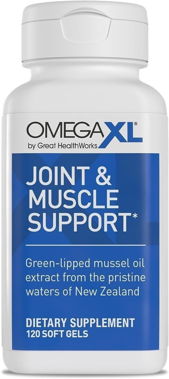 3Pack XL 120 Capsules-Green Lipped Mussel O-3 Joint Relief Supplement