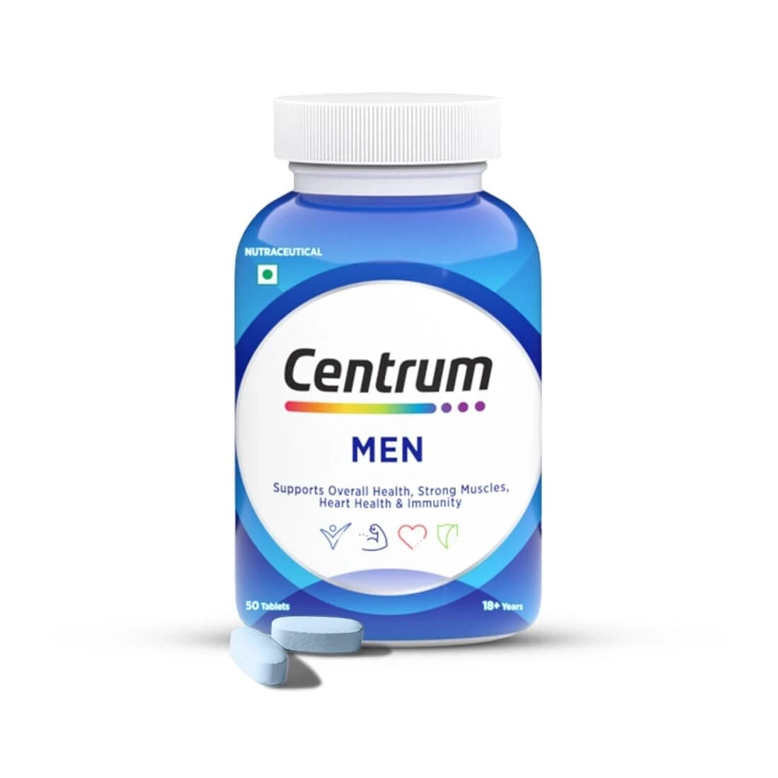 Centrum Men 50 Tablets Multivitamin & Multimineral Supplement Nutrition Formula