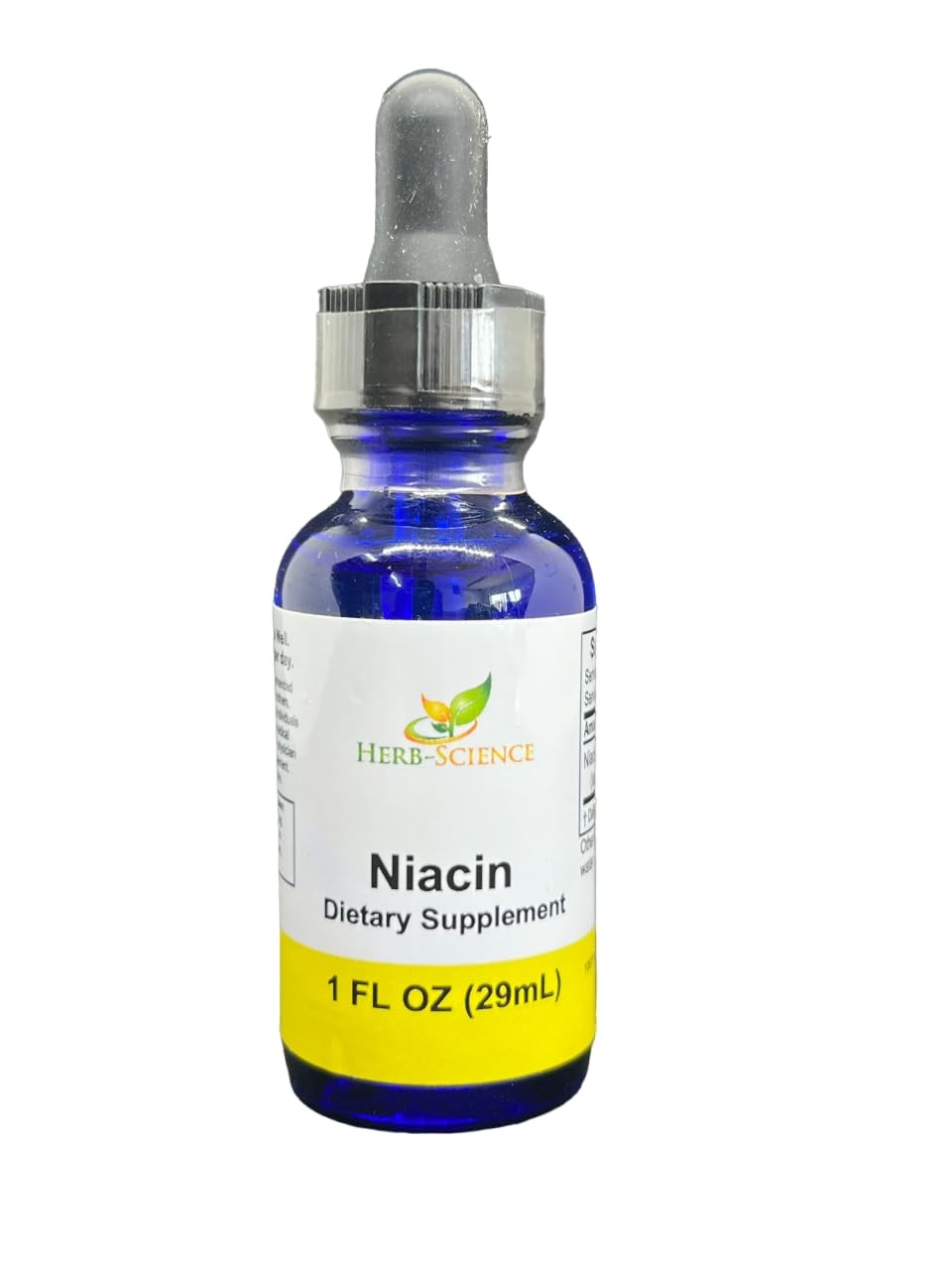 Herb-Science Liquid Vitamin B3 (Niacin) Dietary 1 Fl Oz (Pack of 1)