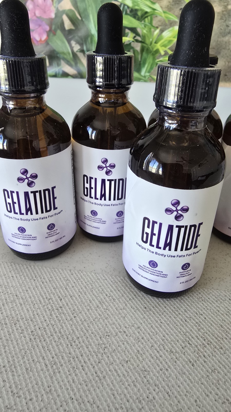 (5 Pack) Gelatide Drops Advanced Health & Fitness Vitamin Gela Tide 150 Servings