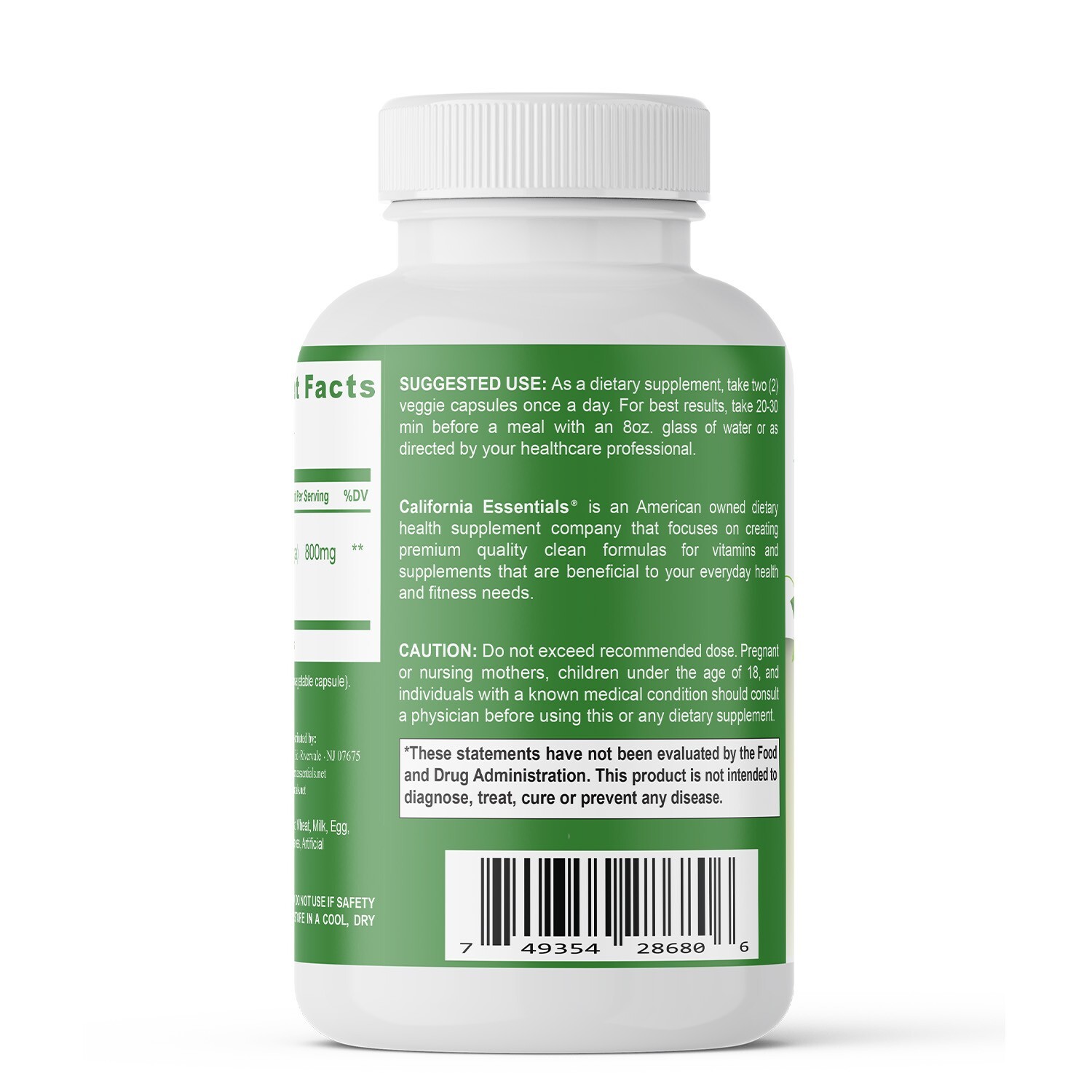 Moringa Oleifera Helps Improve Mood, Natural Energy Booster – 60 Veggie Capsules