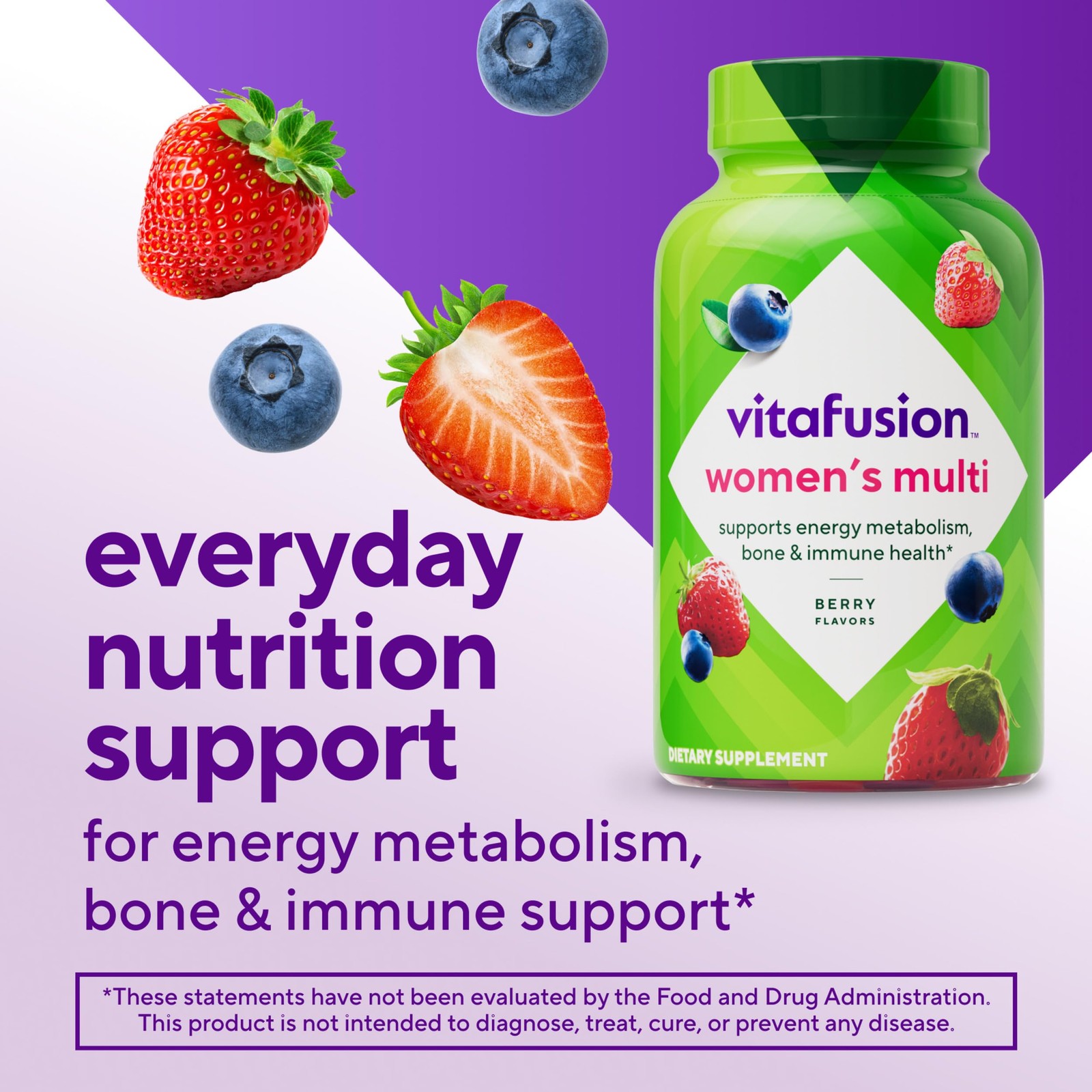 Vitafusion Women’s Multivitamin Gummy | 120 Adult 120 Count (Pack of 1)