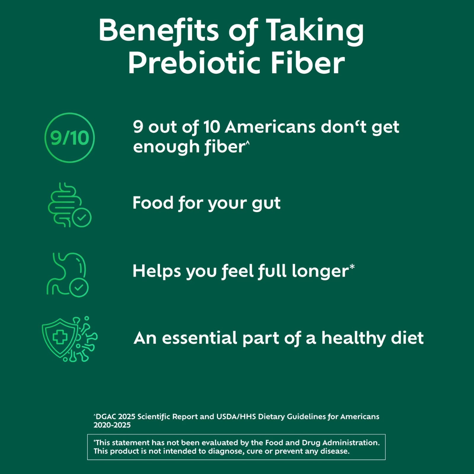 Benefiber Prebiotic Fiber Powder Unflavored 8.7 oz 124 Servings