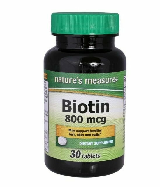 6 xBiotin 800 mg Tablets 30 Capsules Brand New SEALED
