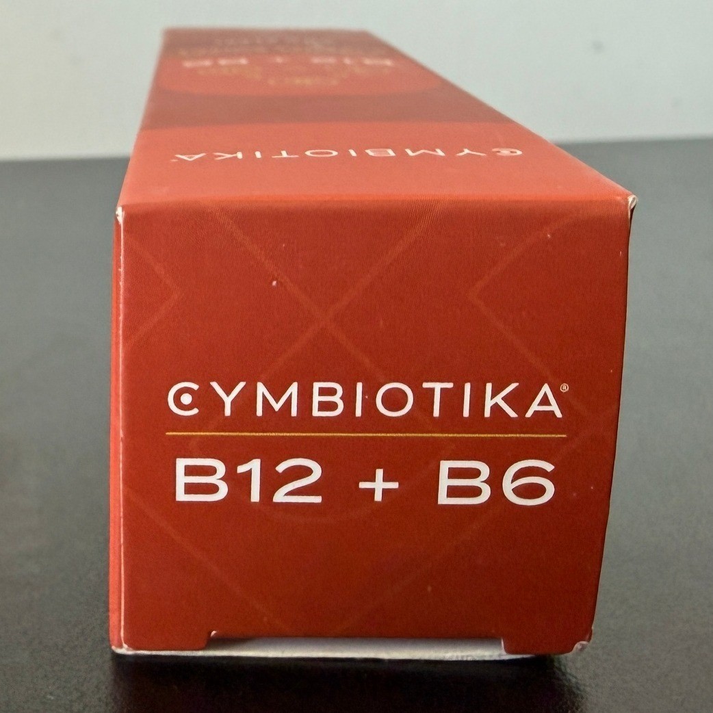 Cymbiotika B12 + B6 Liposomal Delivery Wild Berry Supplement 60mL 2.0 fl oz NEW