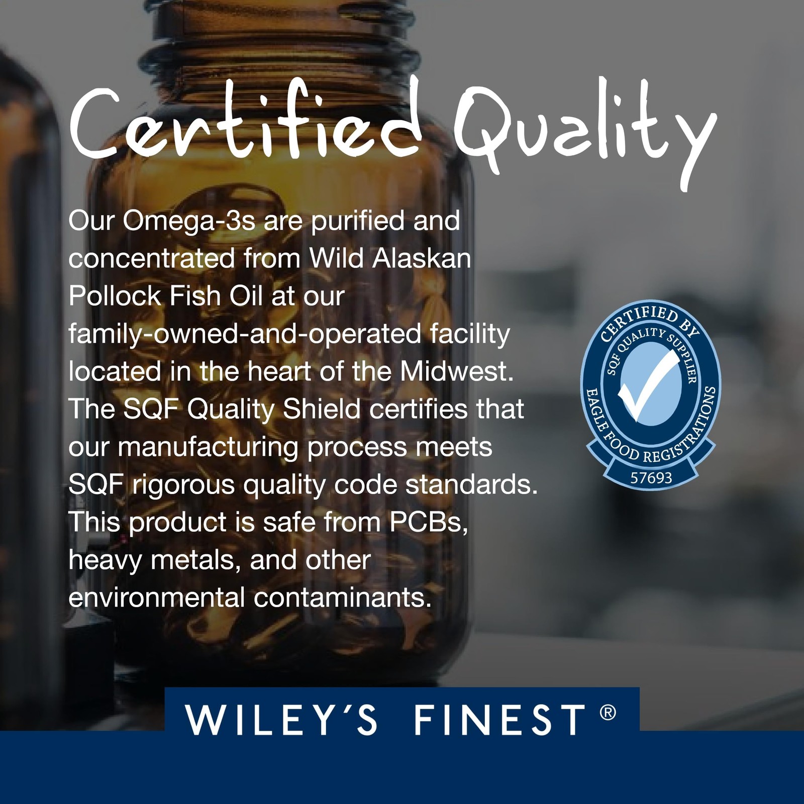 Wiley’s Finest Wild Alaskan Fish Oil Peak EPA Triple Strength Peak EPA & DHA…