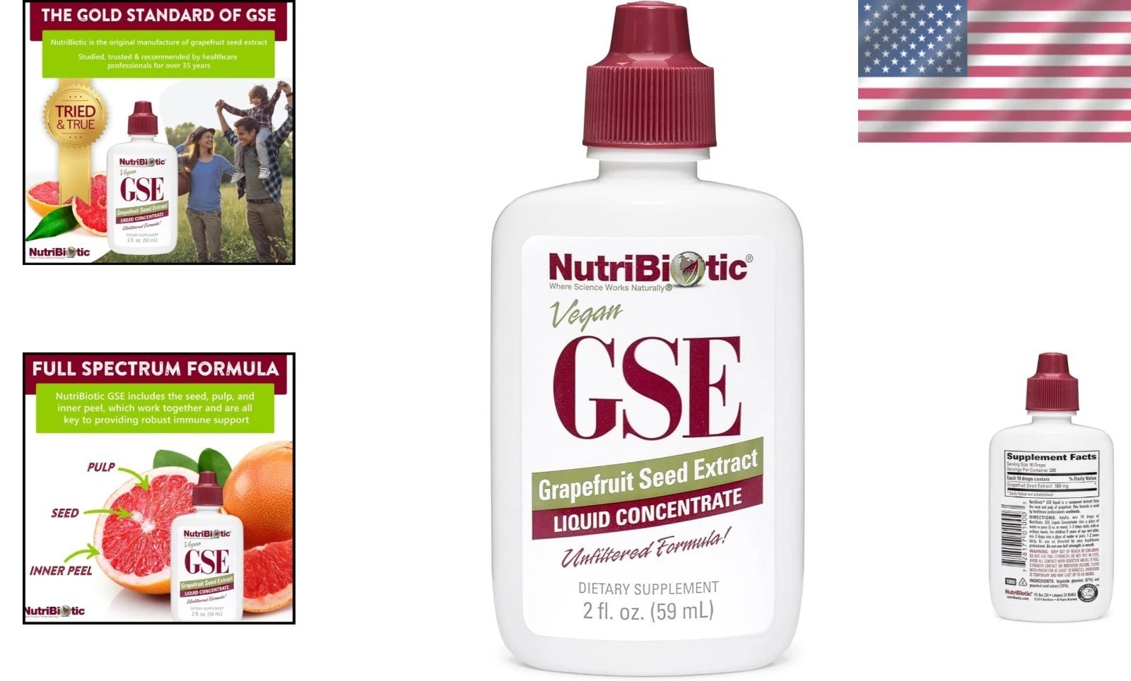 Natural 2 Oz Grapefruit Seed Extract – Concentrate for Overall Health