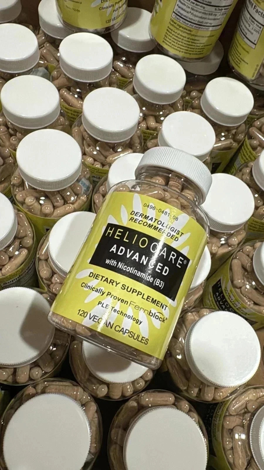3 Packs Heliocare Advanced Nicotinamide B3 Skin Health 360 Capsules Exp: 08/2028