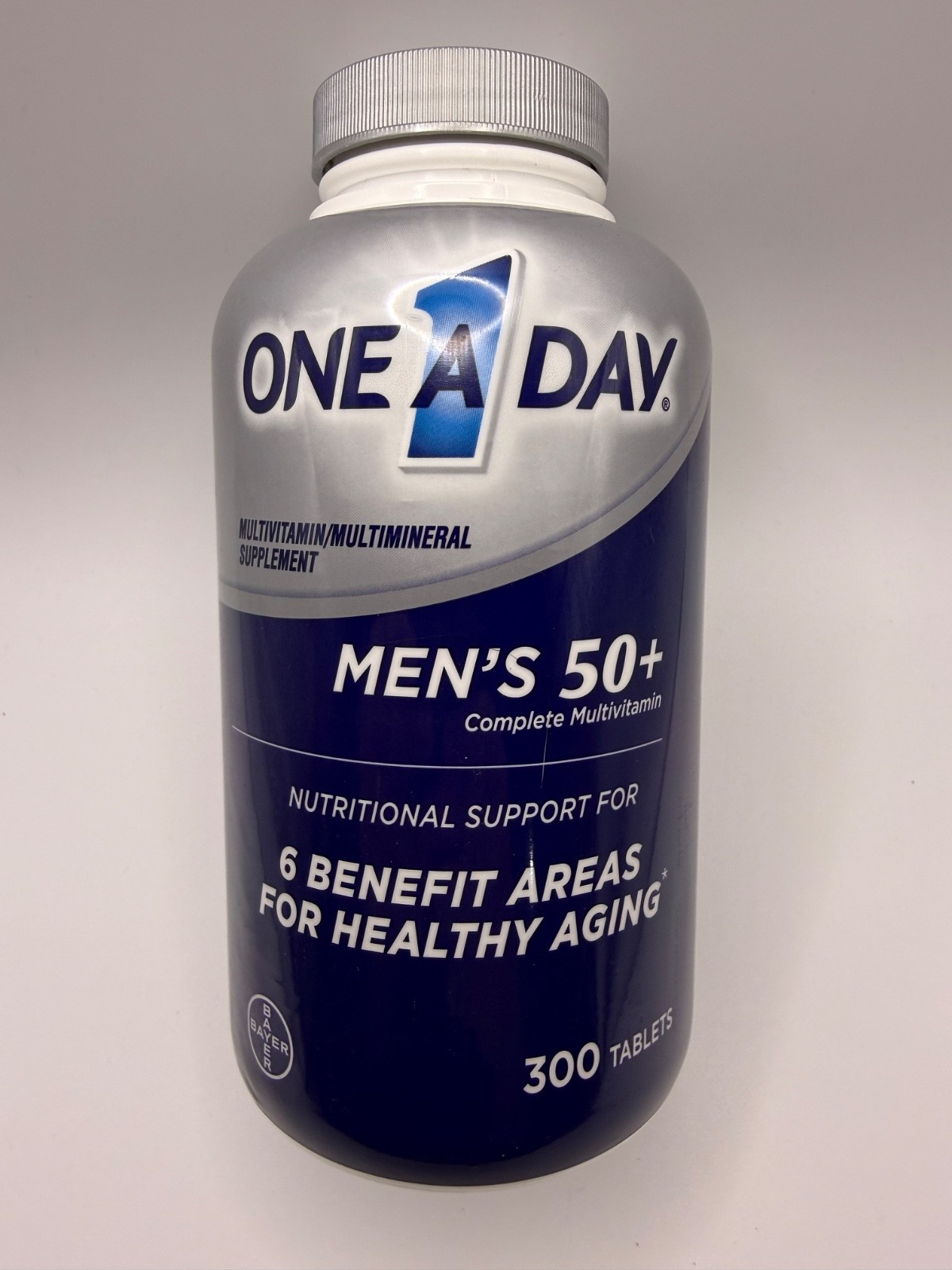 One A Day Men’s 50+ 300 Tablets Complete Multivitamin