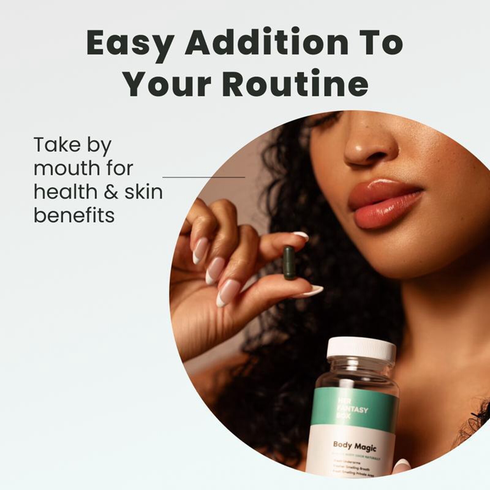 Her Fantasy Box Body Magic Chlorophyll 30 Capsules – Removes body odor