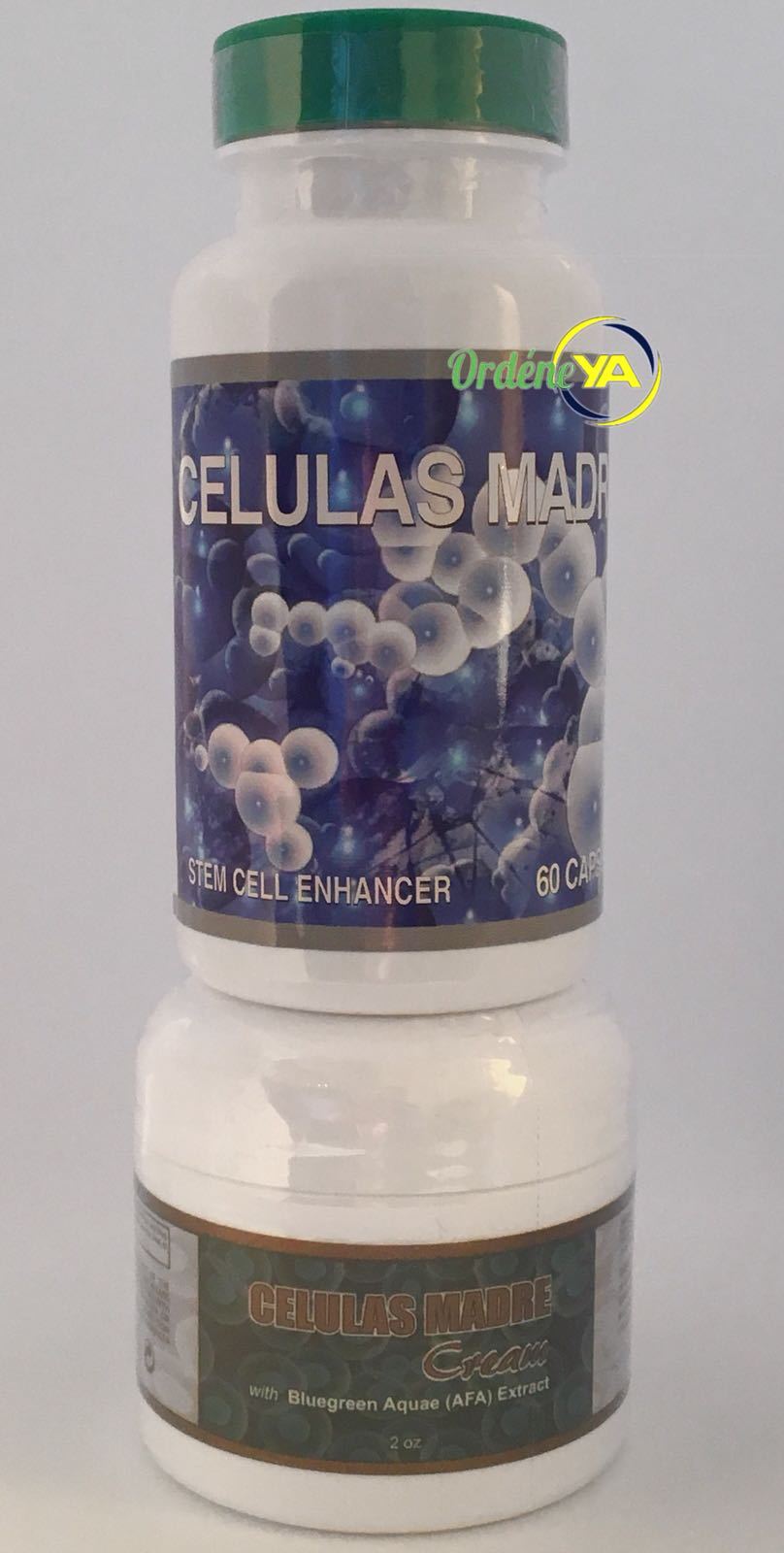 Celulas Madres 60 cap + Cream Biomatrix Madre Cell Plus