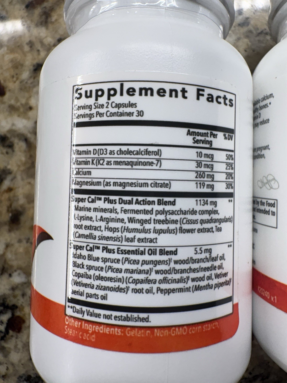 Young Living Super Cal Plus 60-Capsule Calcium Supplement Pack of 3, New Sealed