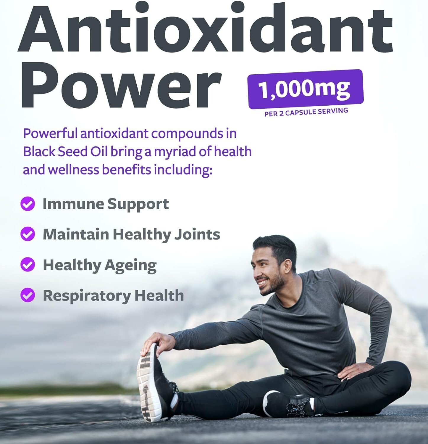 Healths Harmony Black Seed Oil – 180 Softgel Capsules (Non-GMO & Vegan) Premium