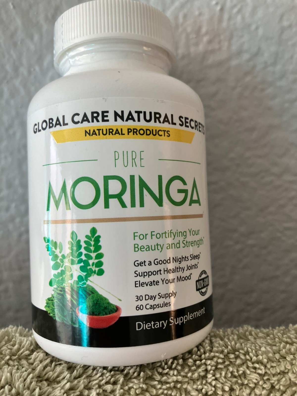 Supplements Moringa by Global Care fortifying Beauty and Strength