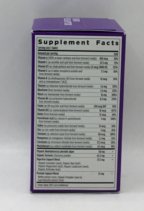 Exp 9/26 New Chapter One Daily Every Man’s Multivitamin 55+ 48 Tablets Exp 9/26