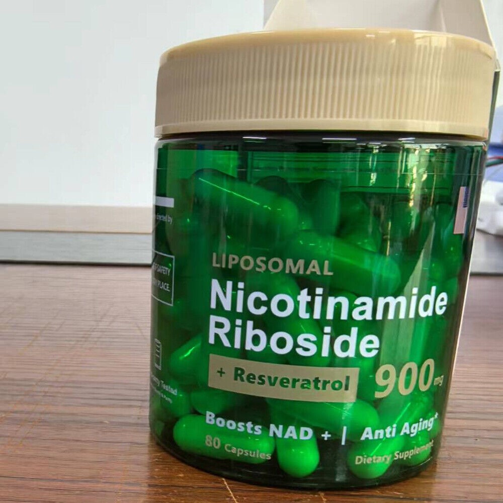 NAD Plus Supplement Anti Aging Energy Support Nicotinamide Riboside Resveratrol