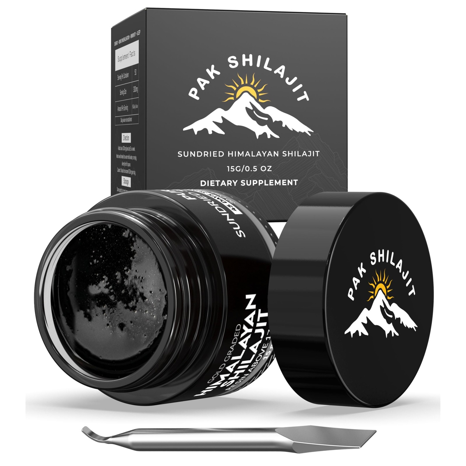 Pakshilajit® Pure Himalayan Shilajit Resin 45 Days Sun Dried Gold Graded Shi…